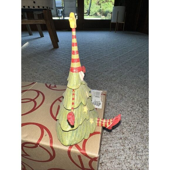 Department 56 Patience Brewster Krinkles Christmas Tree Stocking Hanger NEW - Picture 3 of 5